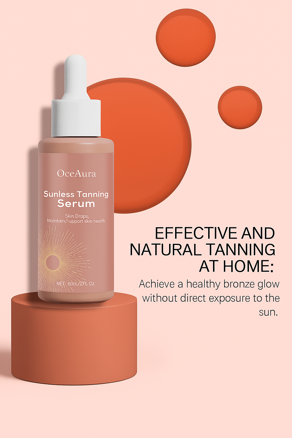 Serum bronzant